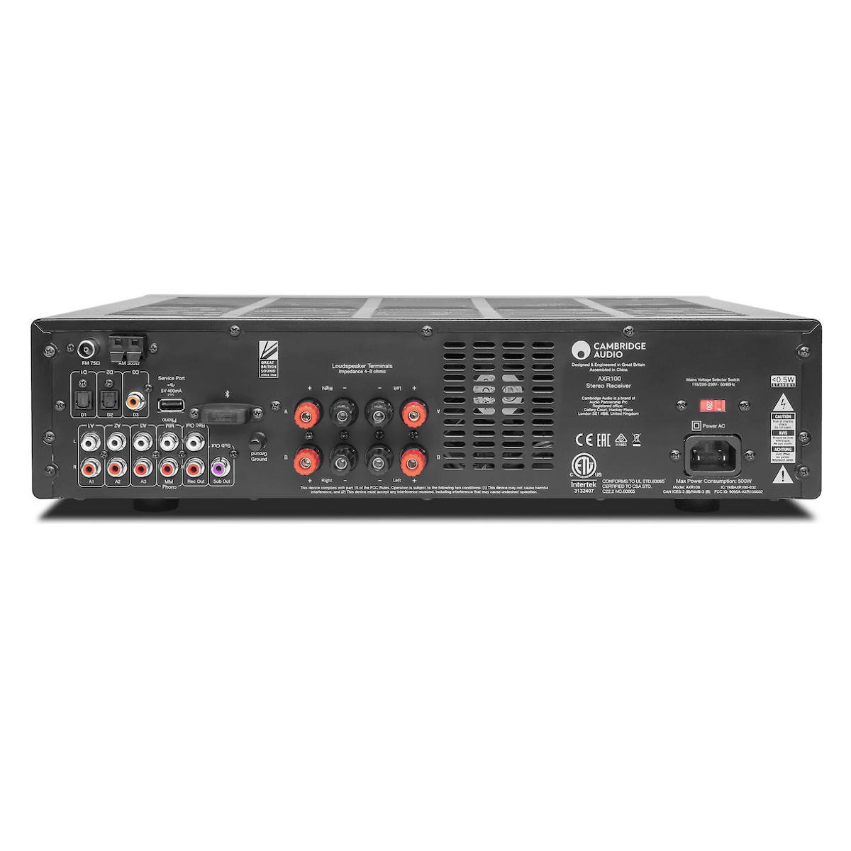 Cambridge Audio AX-R100 - FM/AM Stereo Receiver - AVStore