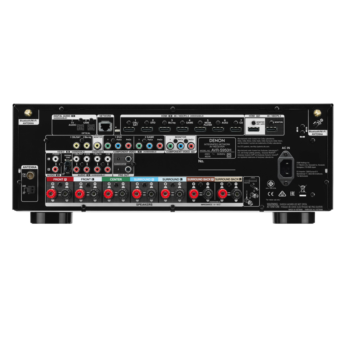 Denon AVR-S950H - 7.2 Channel AV Receiver - AVStore