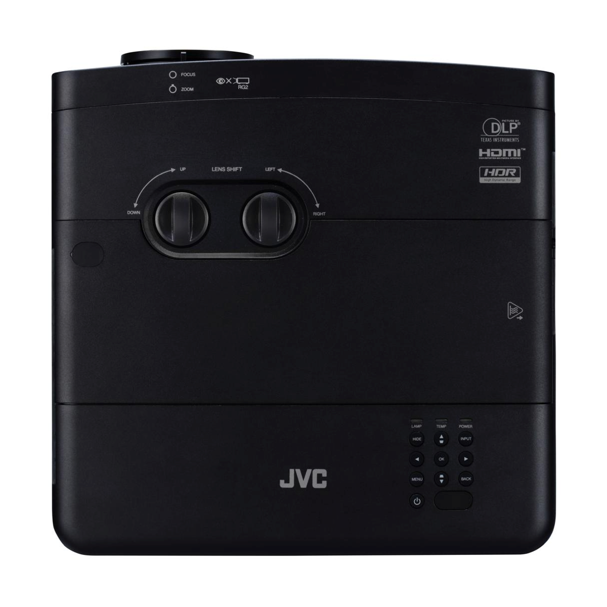 jvc lx uh1b throw distance