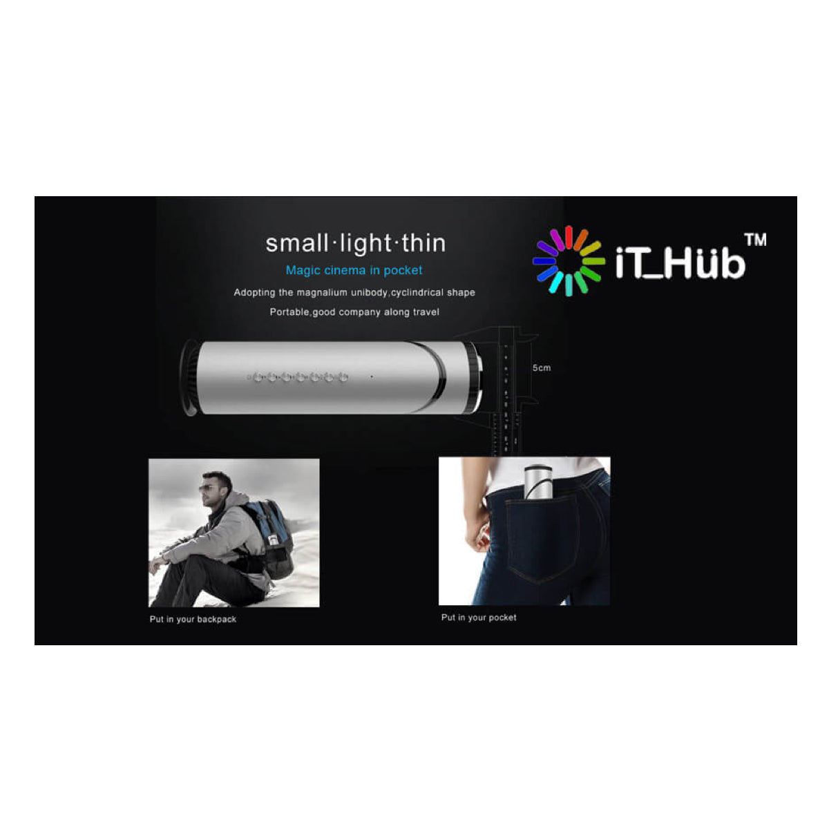 iT Hub K3 Ultra Sleek Projector - AVStore